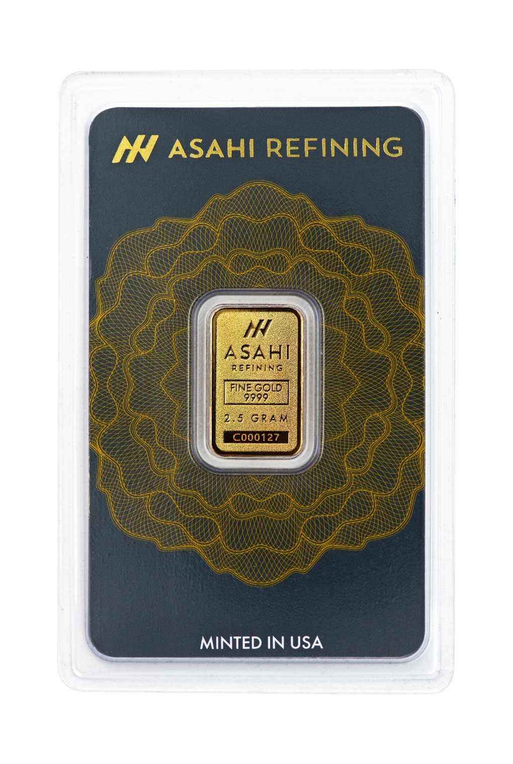 Asahi 2.5 Gram Gold Bar