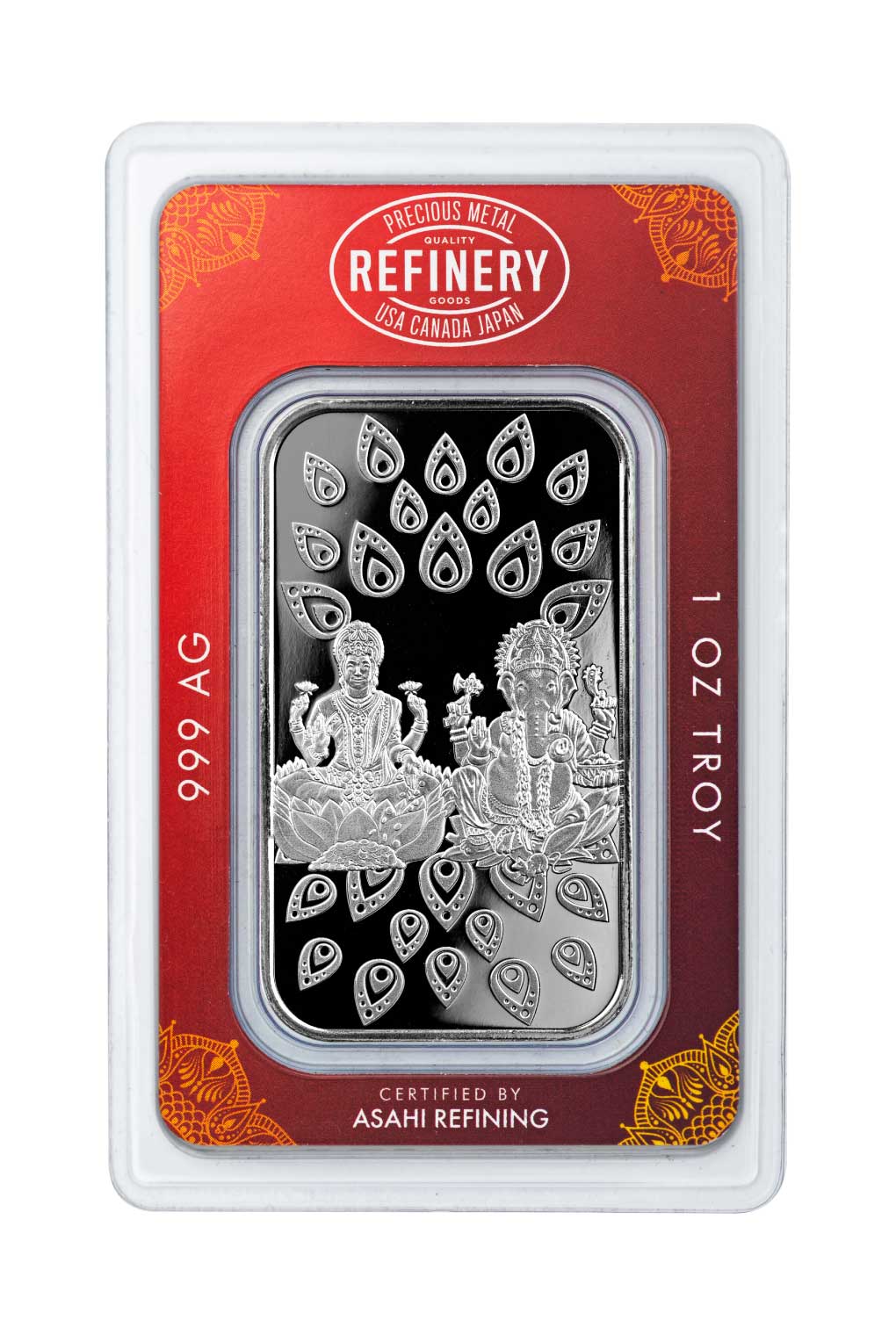 Diwali 1 oz Silver Bar