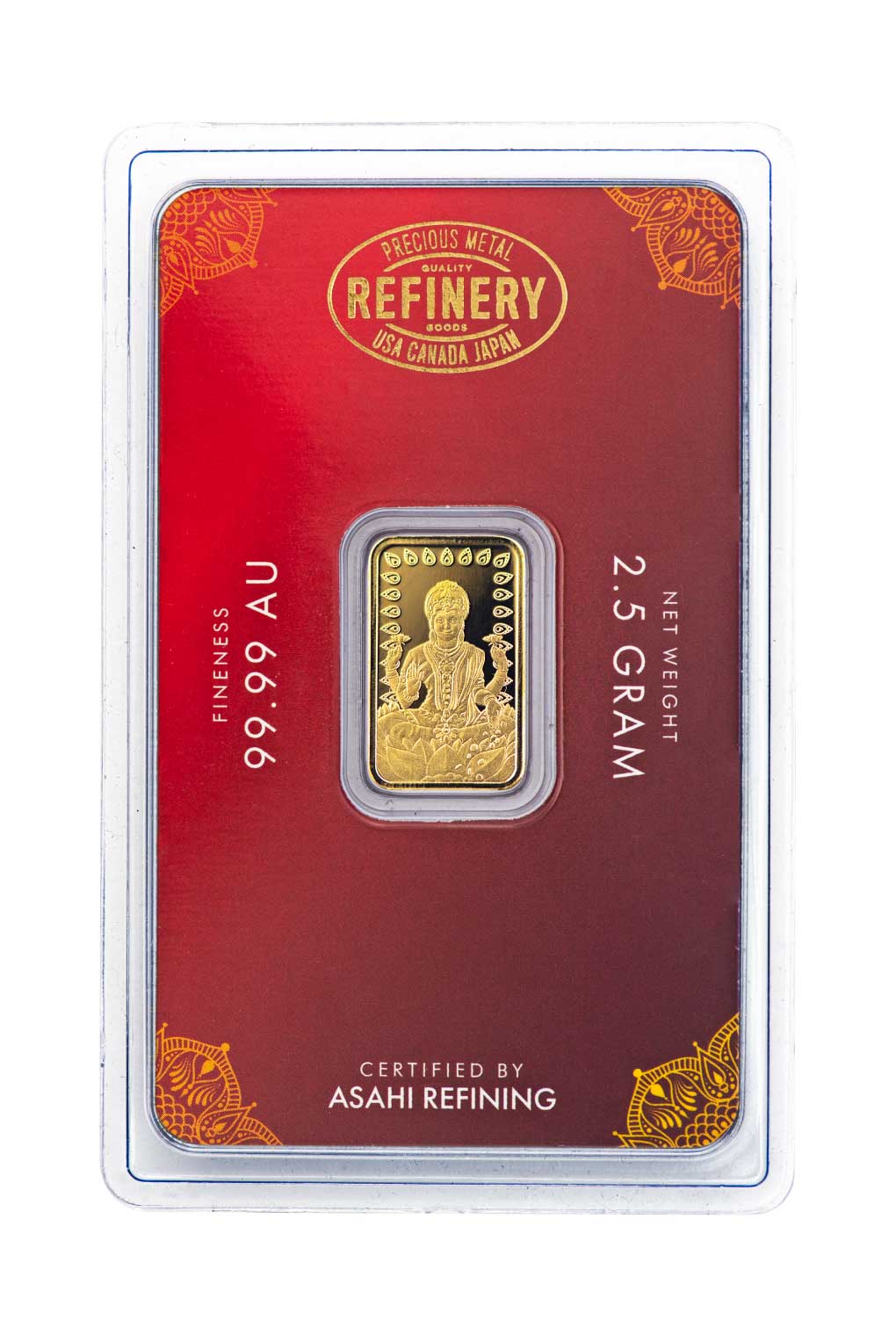 Diwali 2.5 Gram Gold Bar