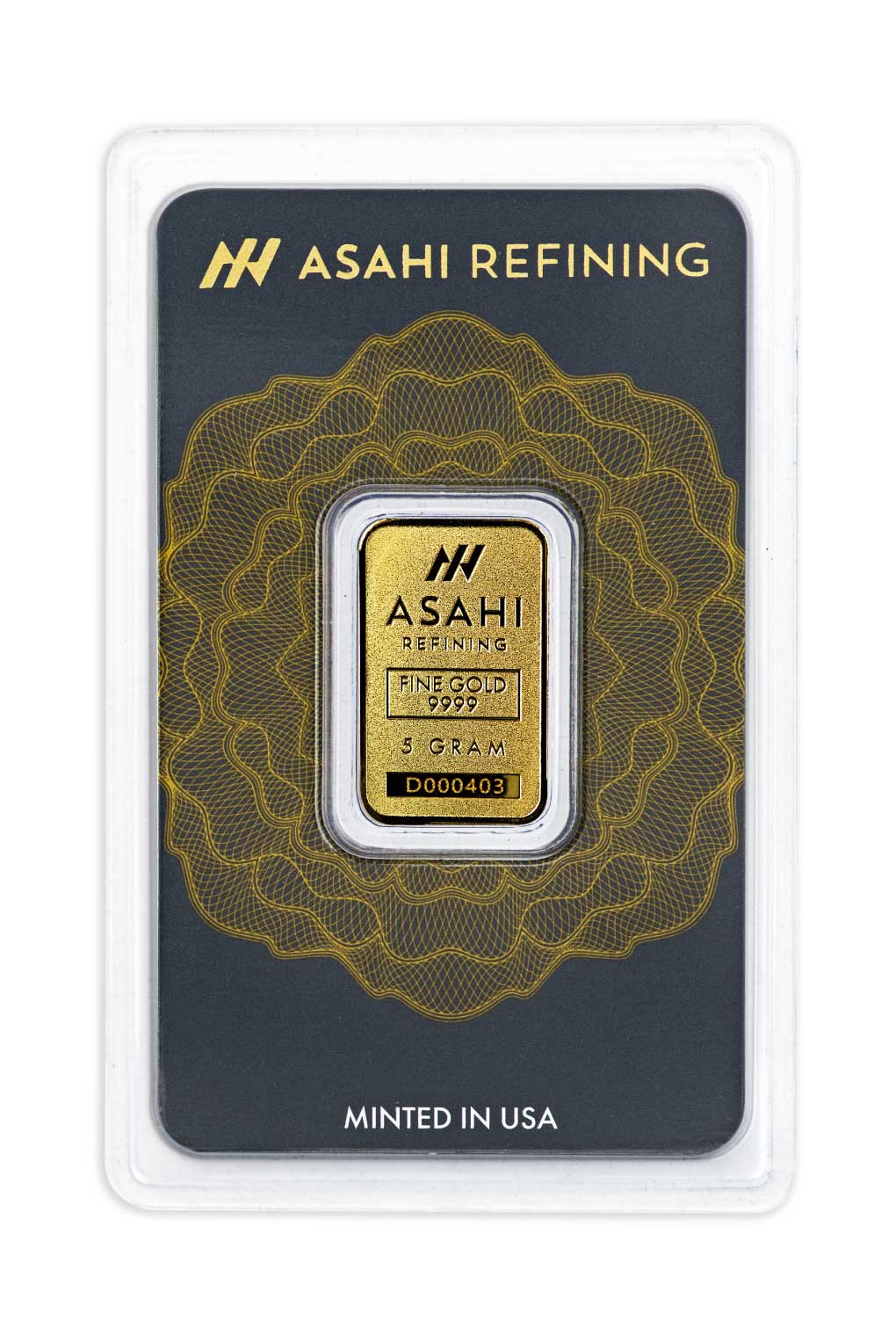 Asahi 5 Gram Gold Bar